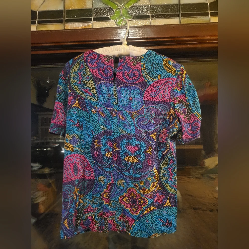 Colorful Patterned Top - Picture 2 of 4